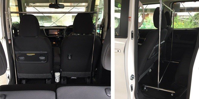 ハンガーラックを車に積んでみた タフグランスタッフ Note ハンガーラックを車に積んでみた タフグランスタッフ Note