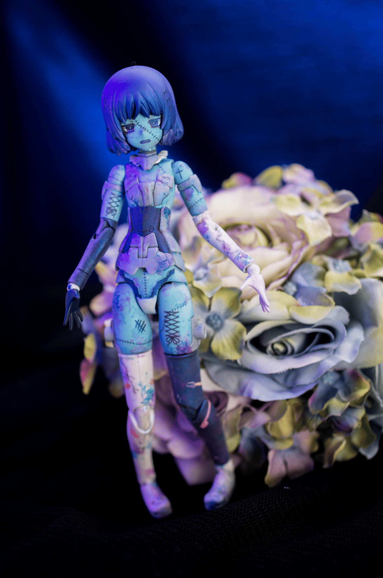 青肌 ツギハギ 1 12美少女プラモでゾンビ娘をつくろう 色決め編 かいてんちょっぷのーと Note 青肌 ツギハギ 1 12美少女プラモでゾンビ娘をつくろう 色決め編 かいてんちょっぷのーと Note