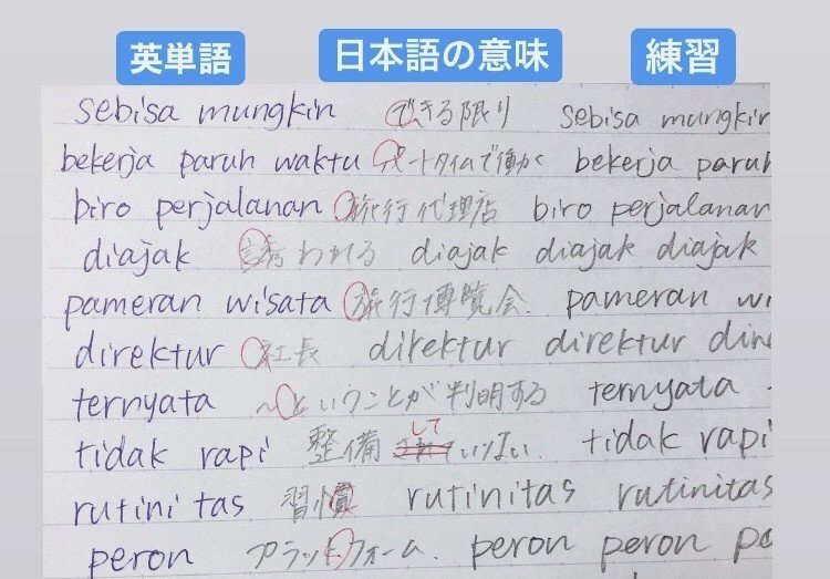 ワタシ的英語の学習法 ヒオリ Note