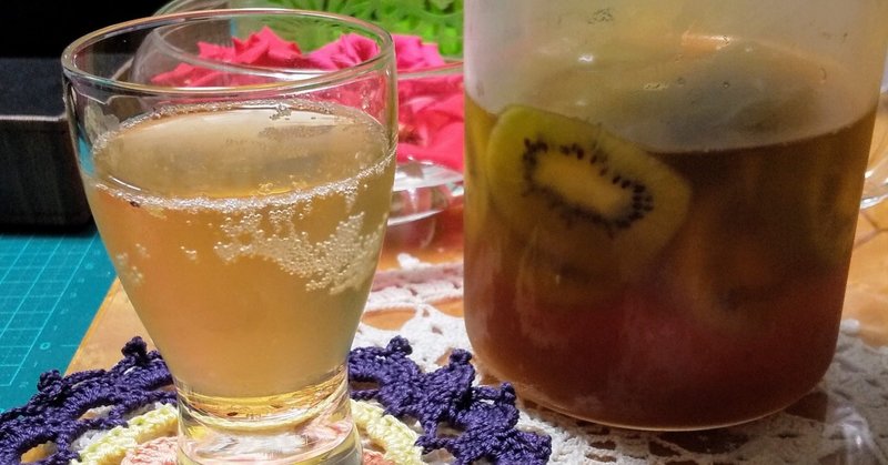 食前酢にぴったり 白いお砂糖不使用のノンアルコールの自家製キウイサワードリンクのレシピ を公開 ミツエモン お守りアクセサリー作家 Asd Adhd Hsp 40代新米ママ 夫もasd Adhd Note