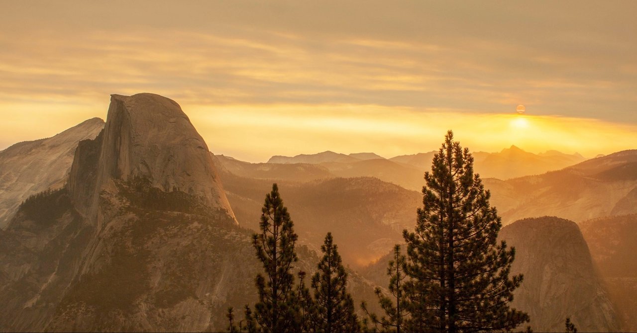 ヨセミテ国立公園の山火事と動物たち ノリノリ Note