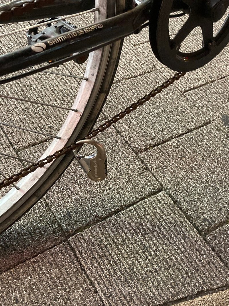 自転車にいたずらされた話 みそじゅみょう日記 三十路まであと964日 髙木展 Note