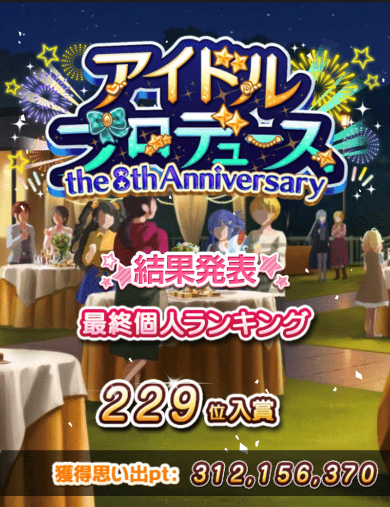 モバマス 無課金で8thアニバアイプロを走った話 かさけん Note