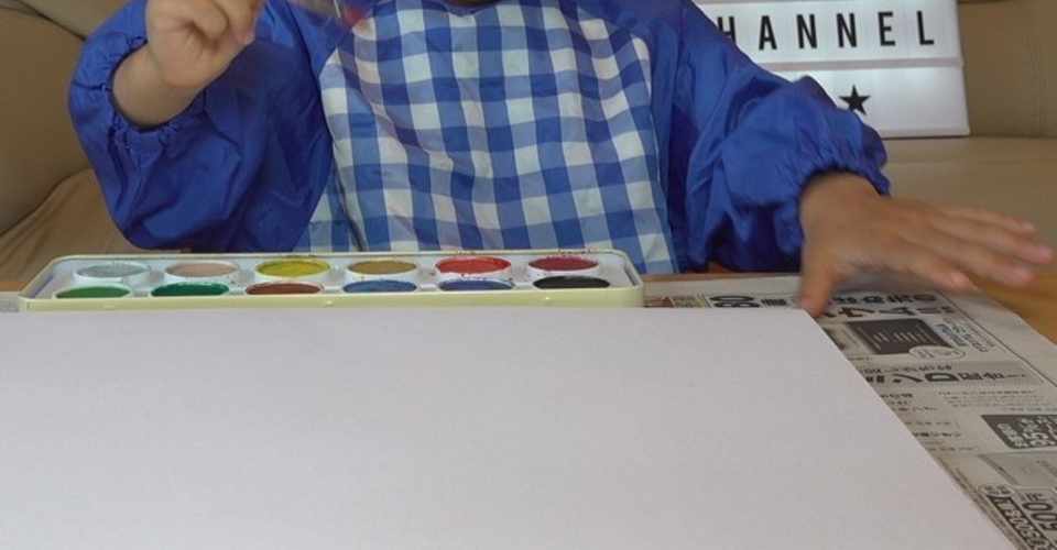 3歳児の水彩画実況 これは何を描いたの 動画あり フリーク モーメント 川口比呂樹 Note