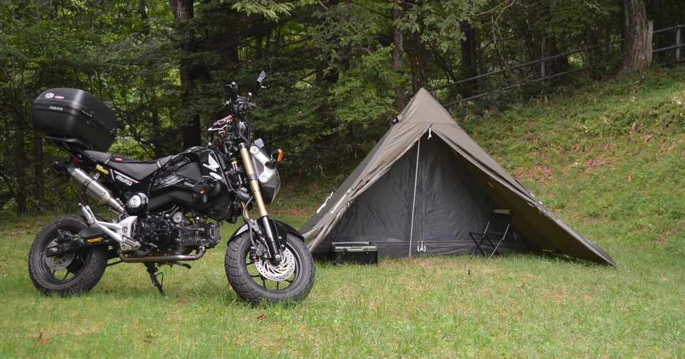 霧降高原でソロキャンプツーリング With Grom 前編 Sori Note