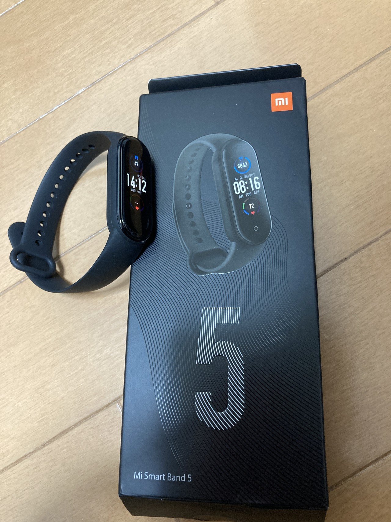 Mi Band5がやってきた たにぐち Note Mi Band5がやってきた たにぐち Note
