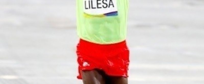 リオ五輪マラソンでのエチオピア人