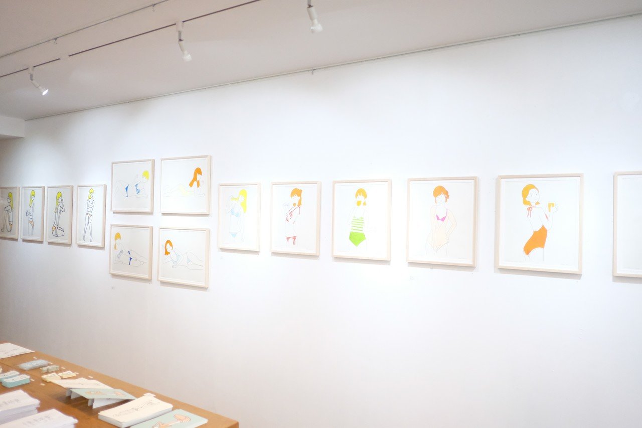 エキシビジョンレポート / 白根ゆたんぽさん個展『べつの9月に』@L