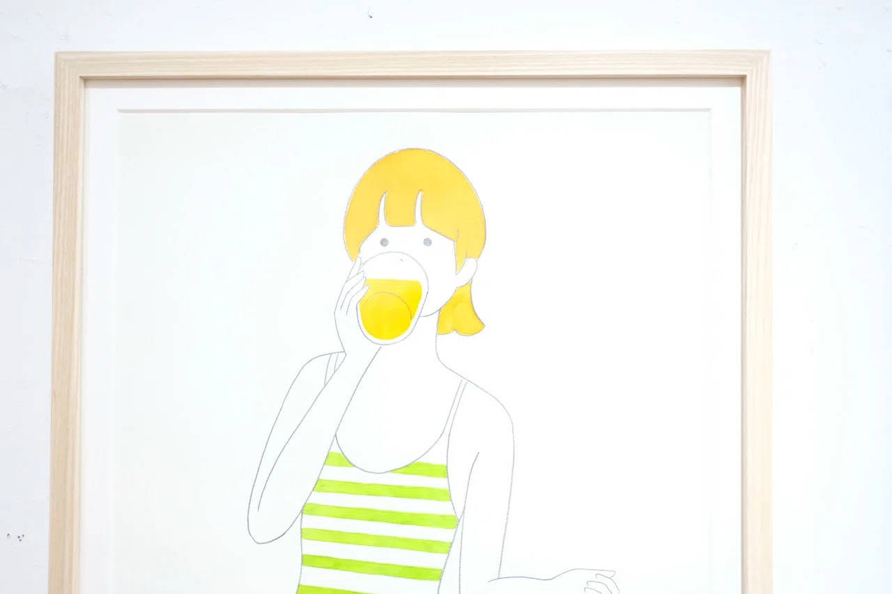 エキシビジョンレポート / 白根ゆたんぽさん個展『べつの9月に』@L