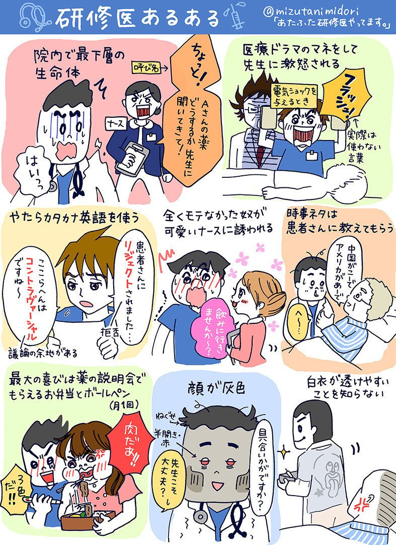 研修医あるある 水谷緑 Note 研修医あるある 水谷緑 Note