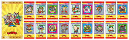 ビックリマン新コレクション販売開始 Vvid ビビッド デジタルトレカ Note