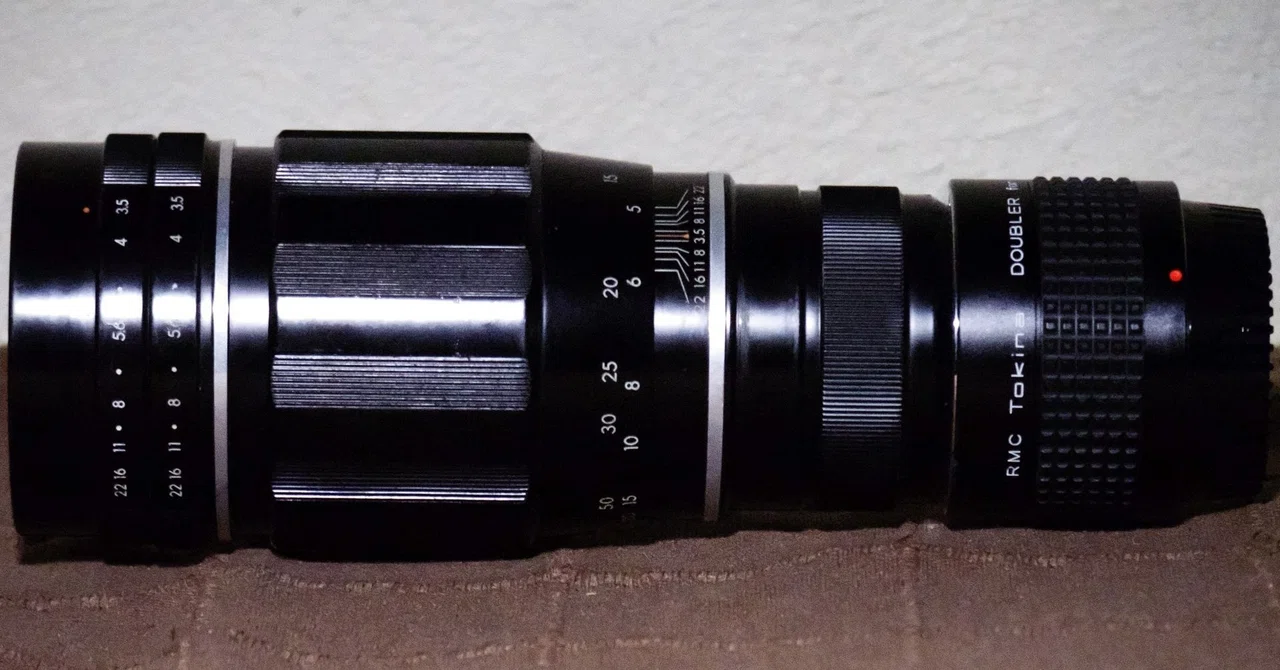 2倍テレコンは超望遠の夢を見るか？（RMC Tokina DOUBLER + TAKUMAR 