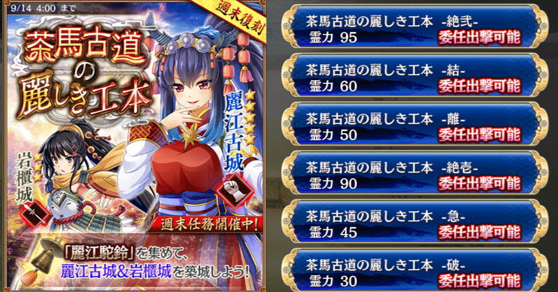 城プロ日記 6日目 Fm Note