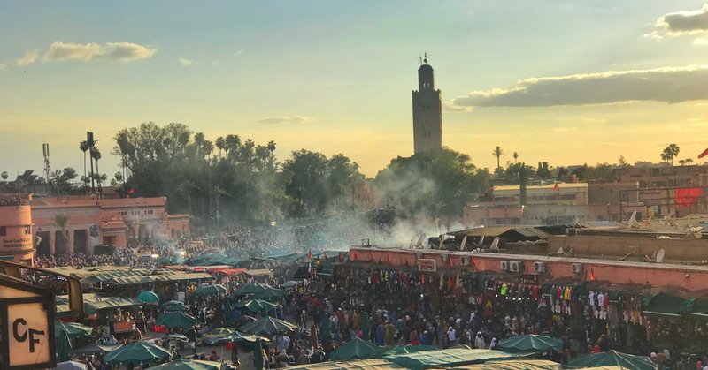Morocco6 お気楽姉妹 ジャマ エル フナ広場を満喫する さかもと しほ Note