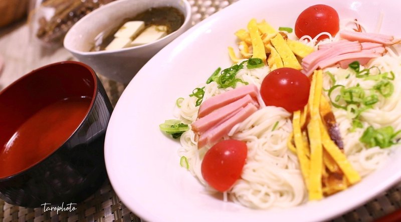 ジュース そうめん トマト
