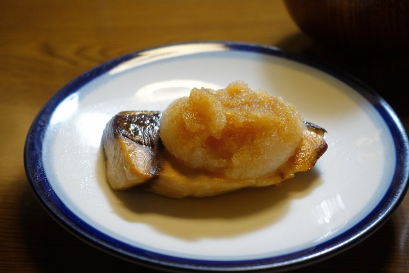ぶりの照り焼きにおろしポン酢を ハラダコオジ Note