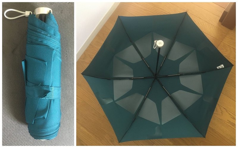 折り畳み傘のコラージュ (1)
