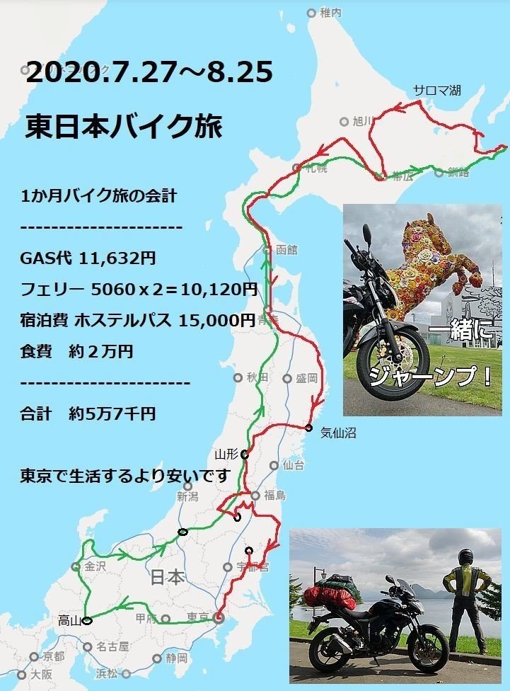 2020夏の東日本ブリ旅4