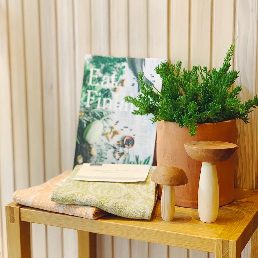 Products｜Maija Fredrika きのこのウッドオブジェ｜LAPUAN KANKURIT