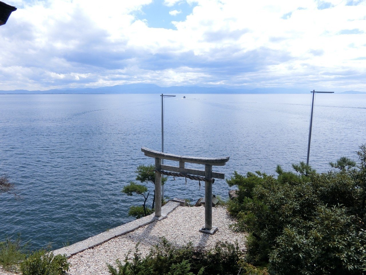 三度目の正直で竹生島(よんかいめ)｜sakurako