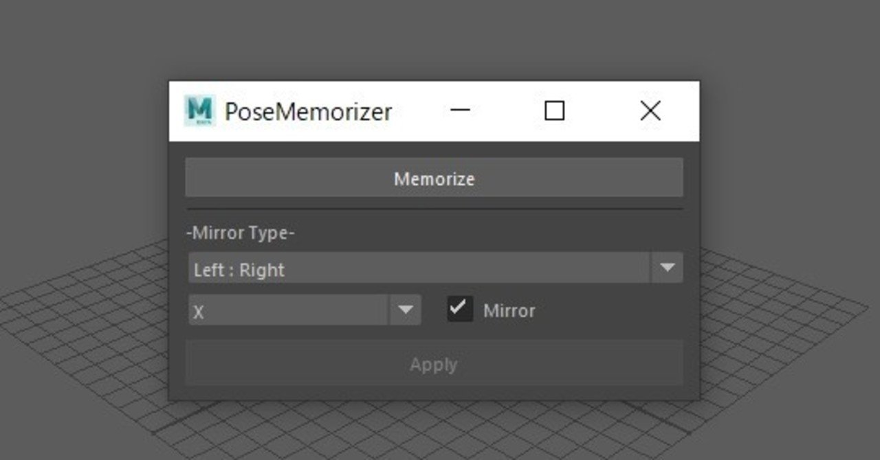 Mayaのポーズ反転ツール作ろうとして めっちゃ苦労した したっぱー Note