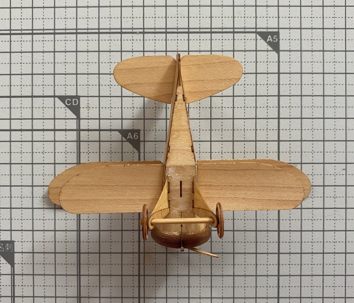 Honey Bee mk1（Biplane Type EB3CS mk1）を作ってみよう！-vol.00