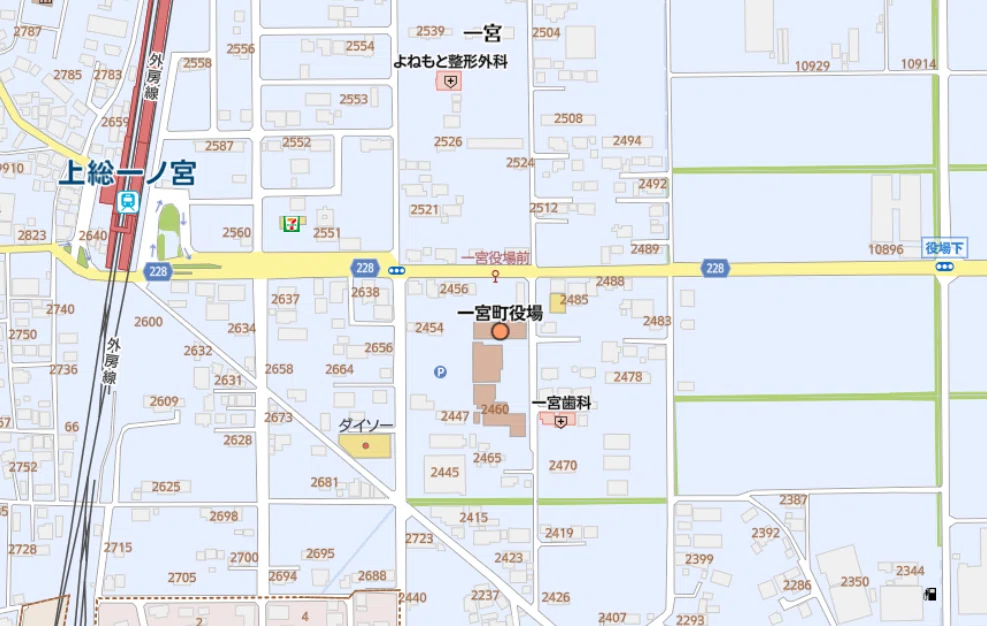 長生村一宮