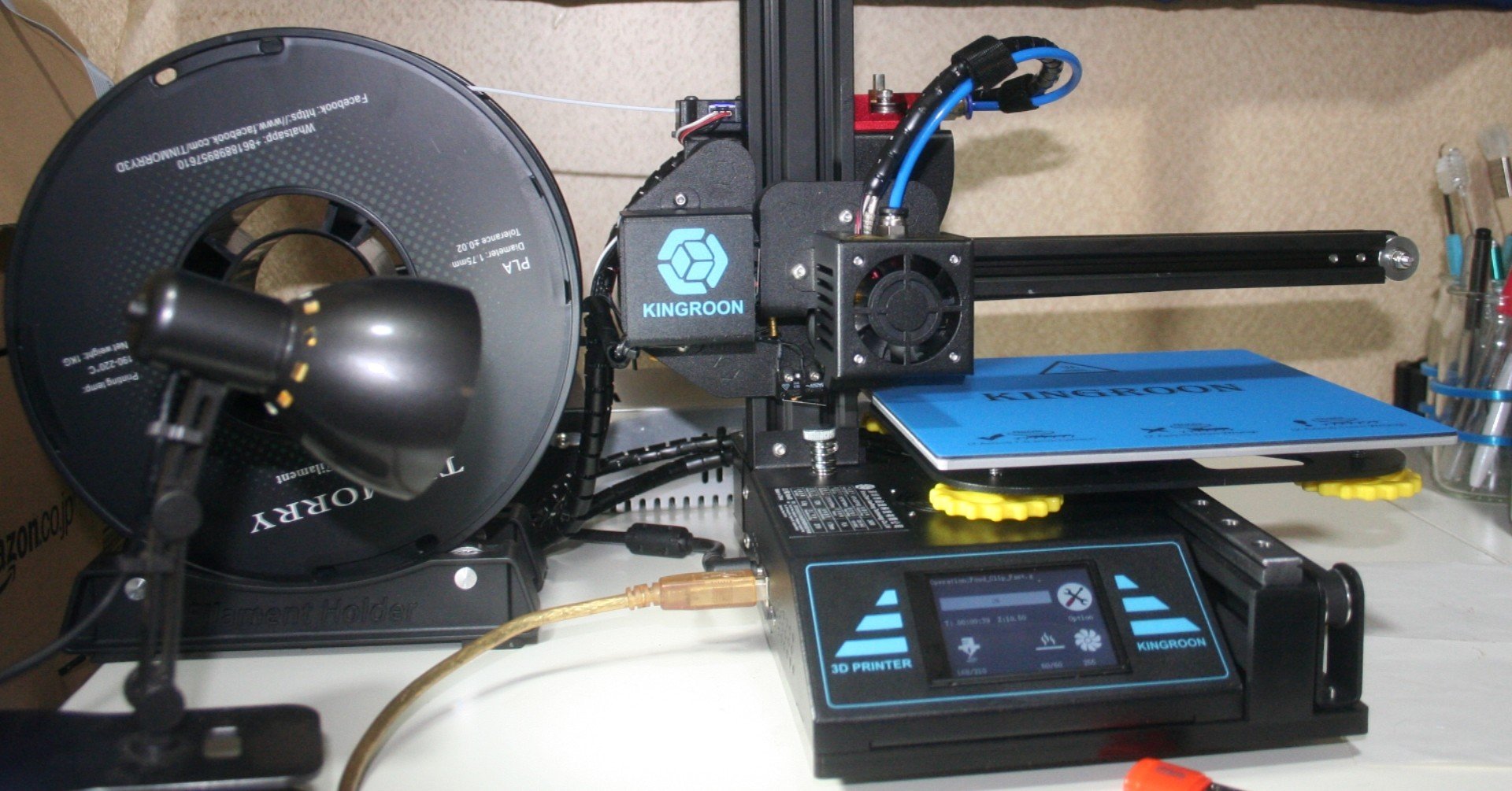 3Dプリンター kingroon kp3 改造品