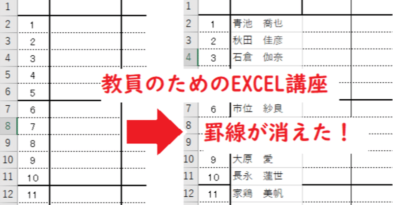 罫線が消えた Excelで思い通りにコピペをする方法 Mei Note