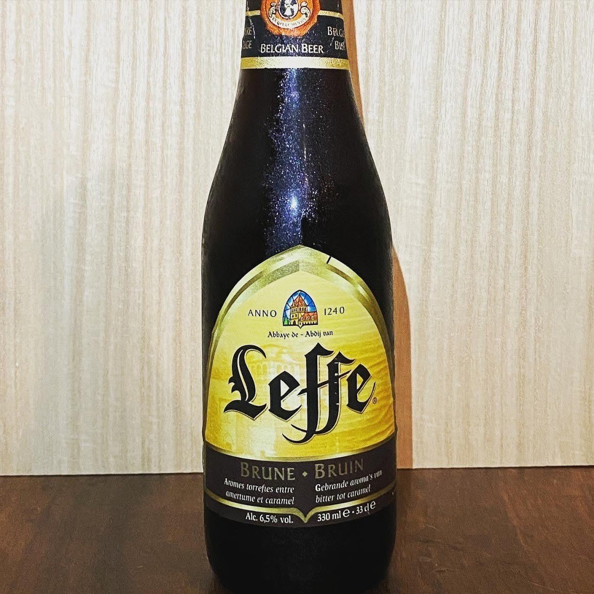 アビィビールの代表格Leffeはバランス良く軽めのベルギービールだった