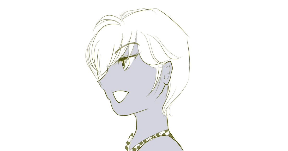 ノースリーブ笑いn44ベル横顔@