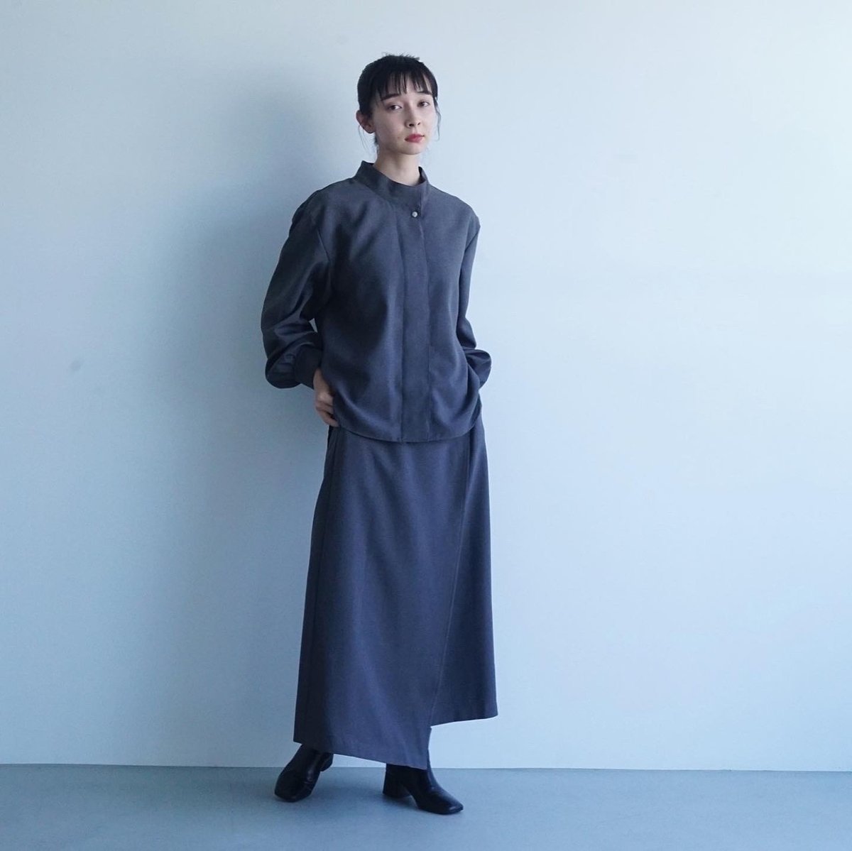 9/14, 16 販売情報】メンズセットアップ , ラグランドレス , グレー  