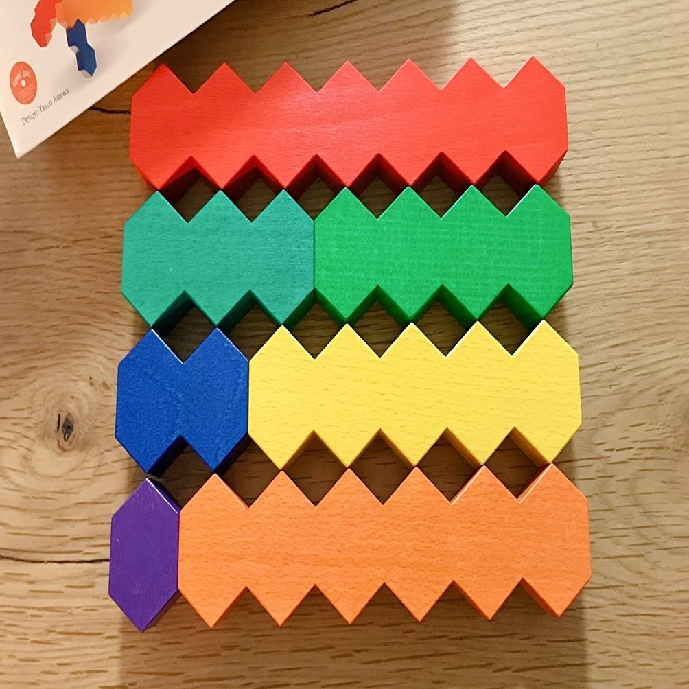 ジーナ社 ハニーフラワー sina ジーナ 積み木 相沢康夫 百町森 積木 木箱 ハニーフラワー：おもちゃ：百町森