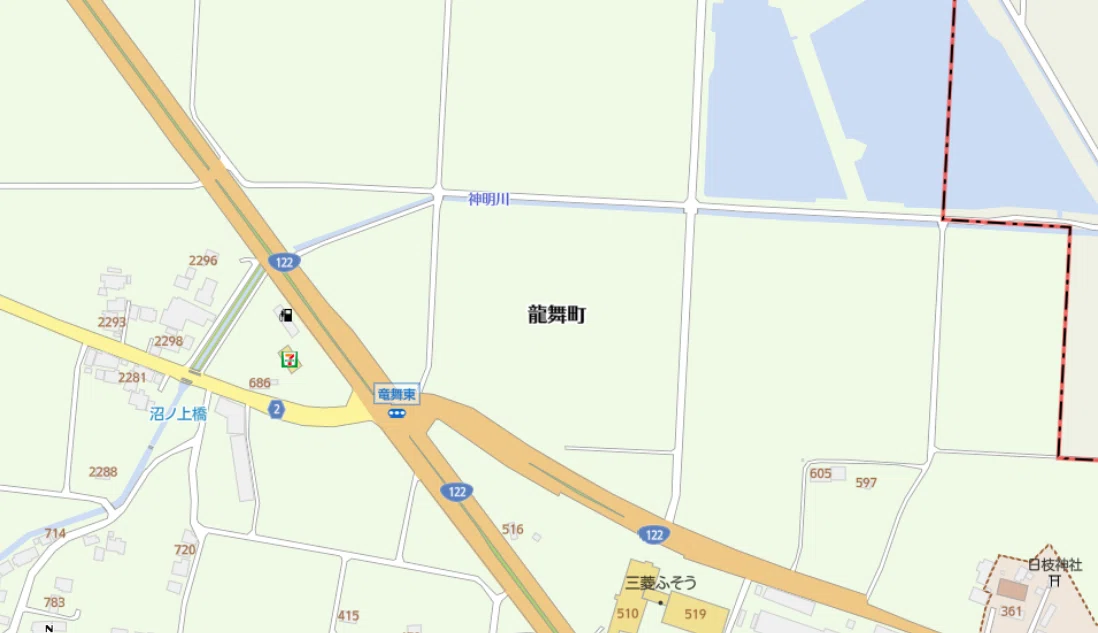 太田市龍舞町