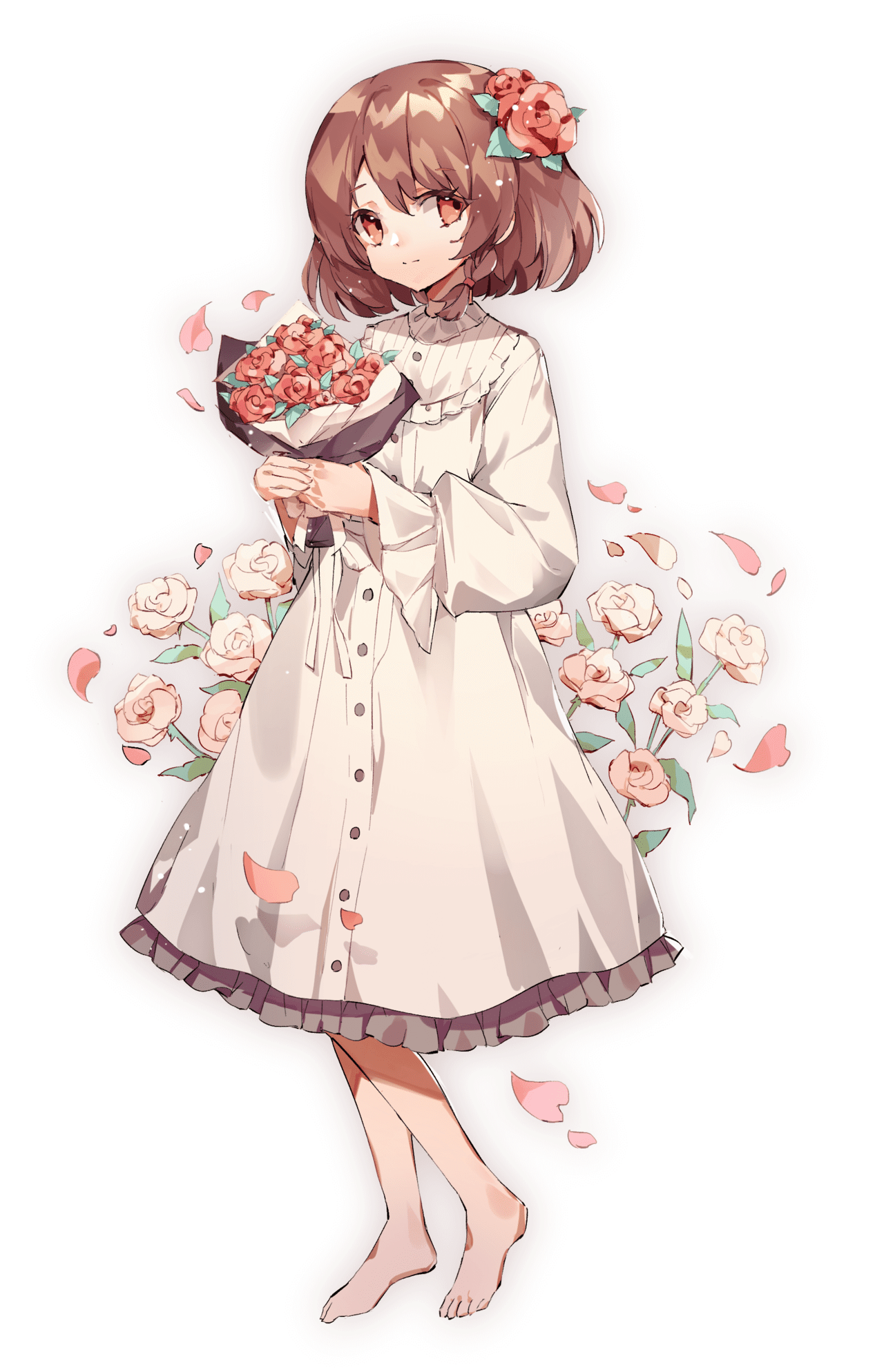 薔薇 女の子 メイキング解説 藤依しの Note 薔薇 女の子 メイキング解説 藤依しの Note