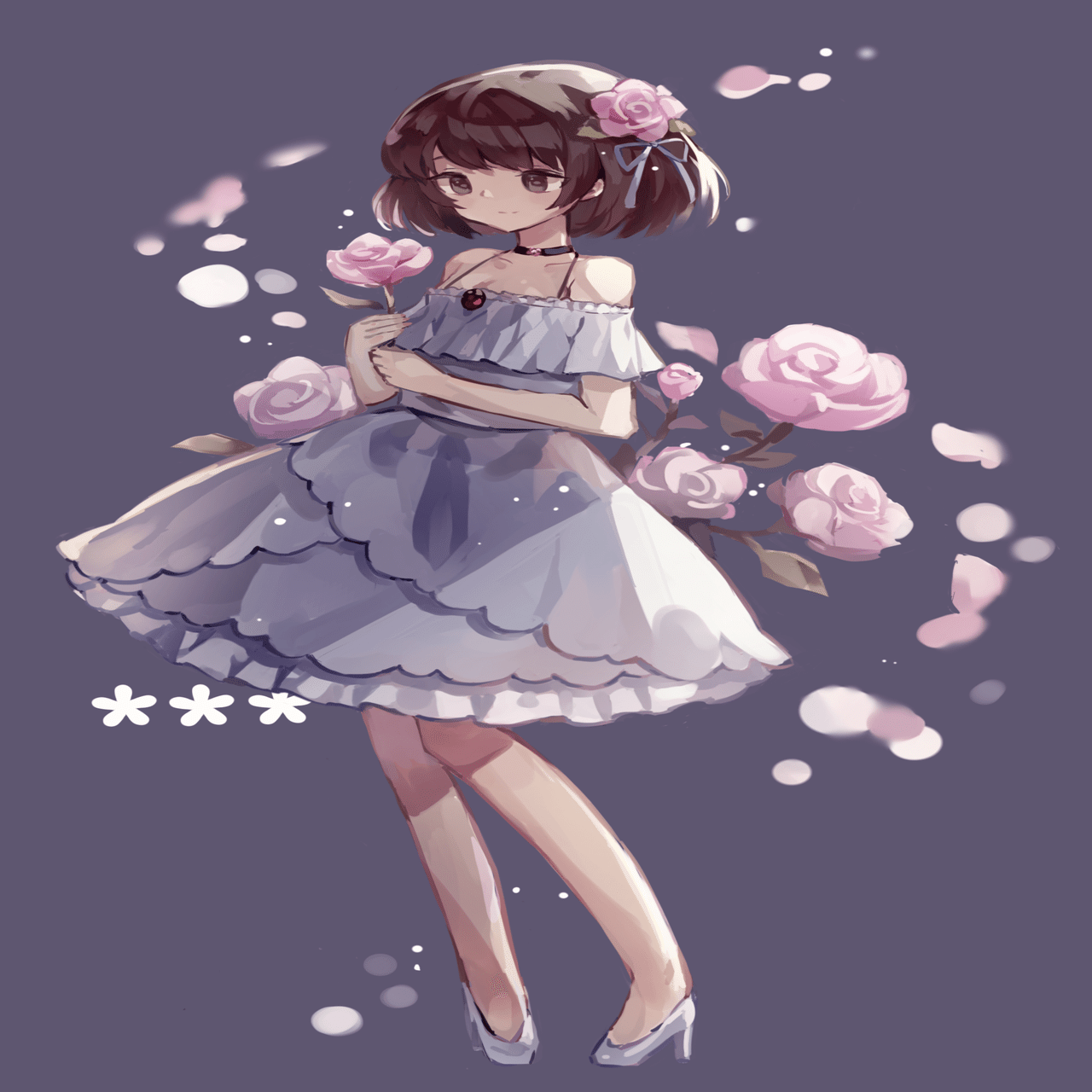 薔薇/女の子』メイキング解説｜ゆきみ式