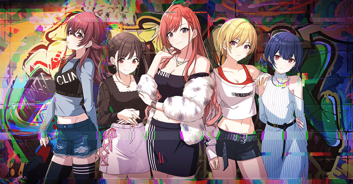 THE IDOLM@STER SHINY COLORS 4thLIVE 公式キャラファイングラフ