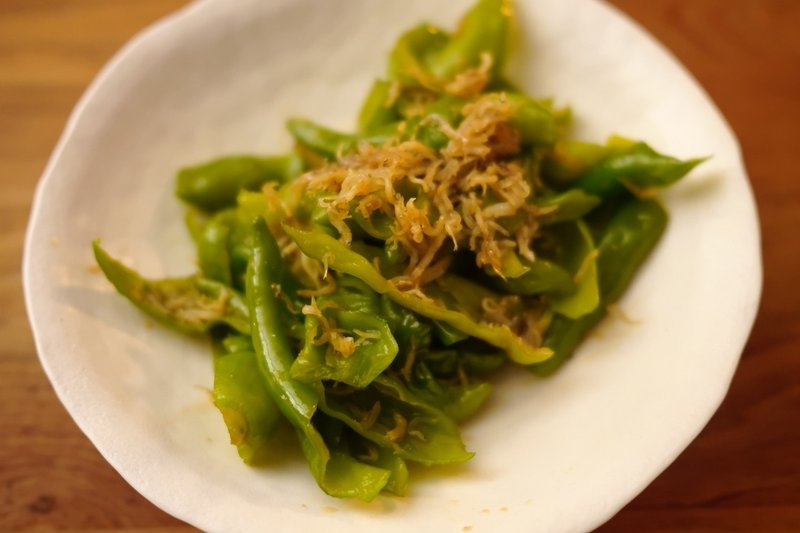 甘長唐辛子の炒め煮 樋口直哉 Travelingfoodlab Note