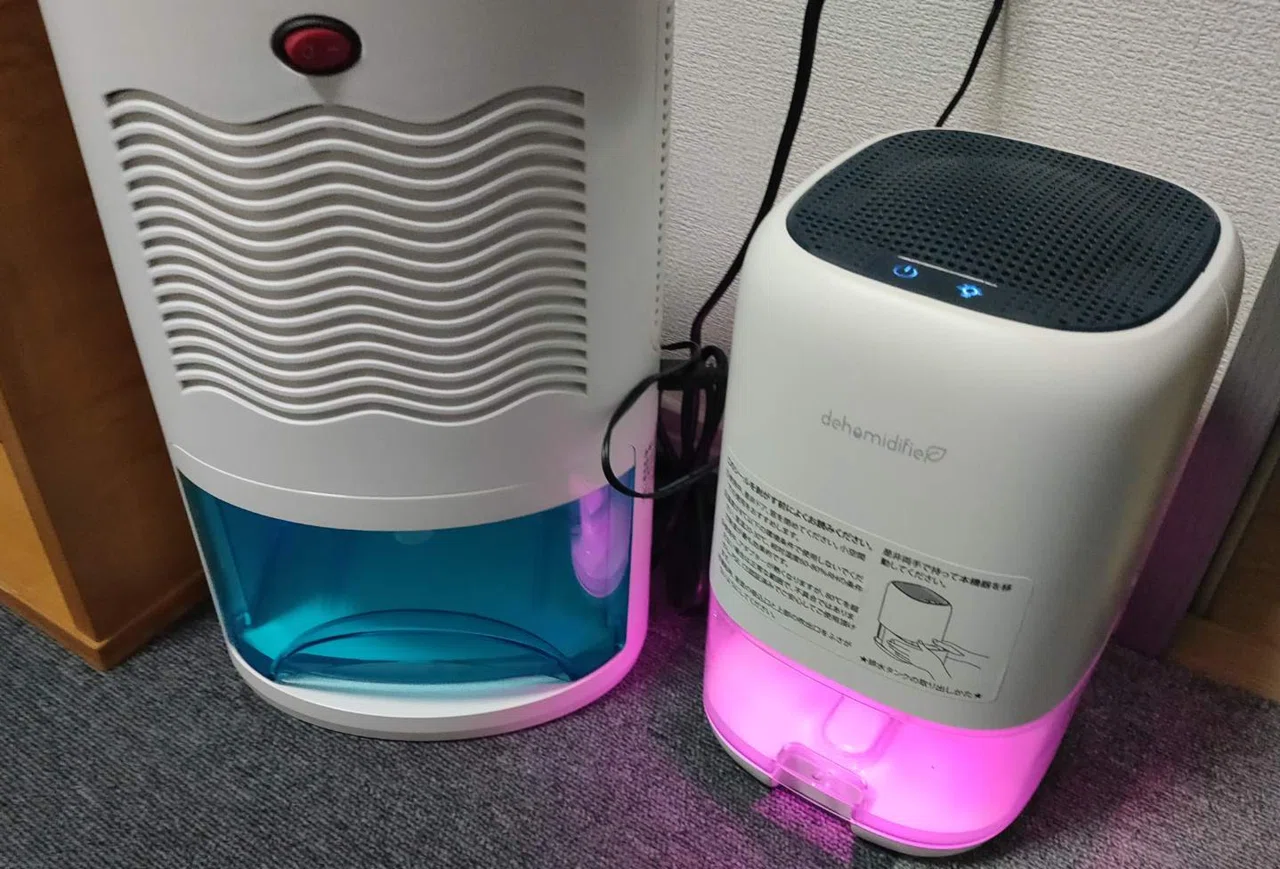1万円以下の安いペルチェ式の除湿器の性能とコスパを比較してみた 