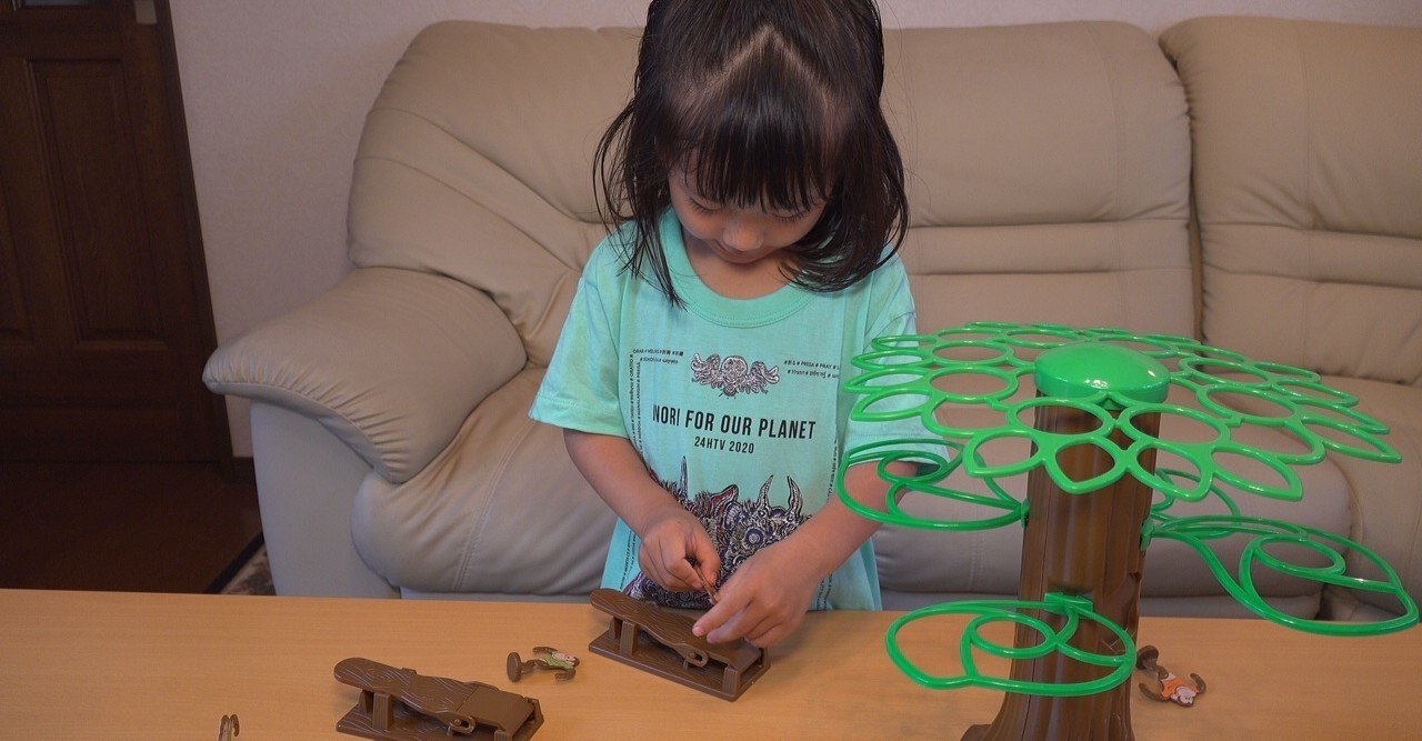 3歳8か月の女の子が遊んで喜ぶおもちゃ 動画あり フリーク モーメント 川口比呂樹 Note