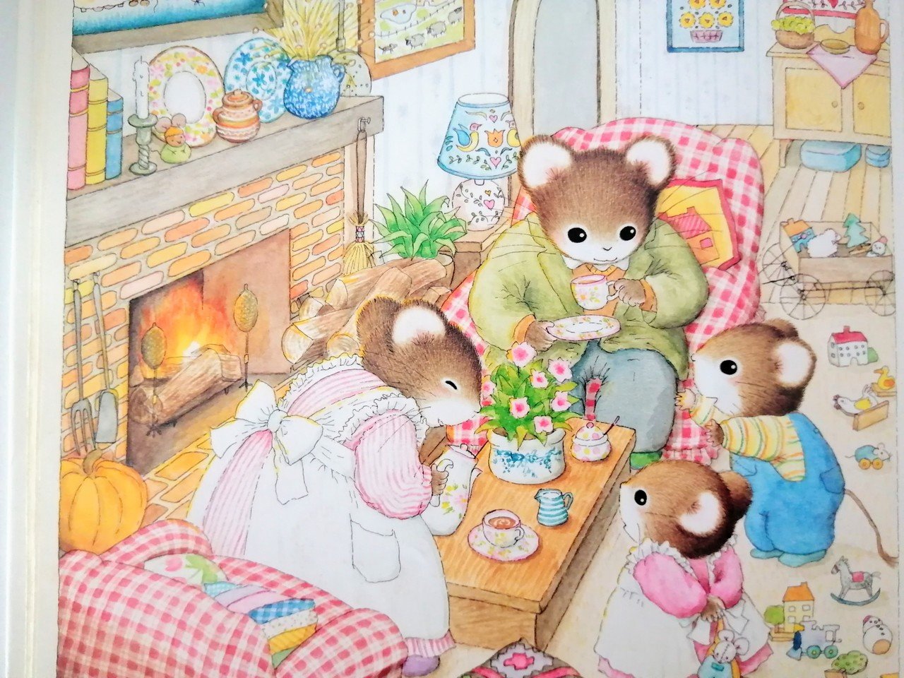 ときめく食卓にときめくお家が出てくる絵本「ティモシーとサラ