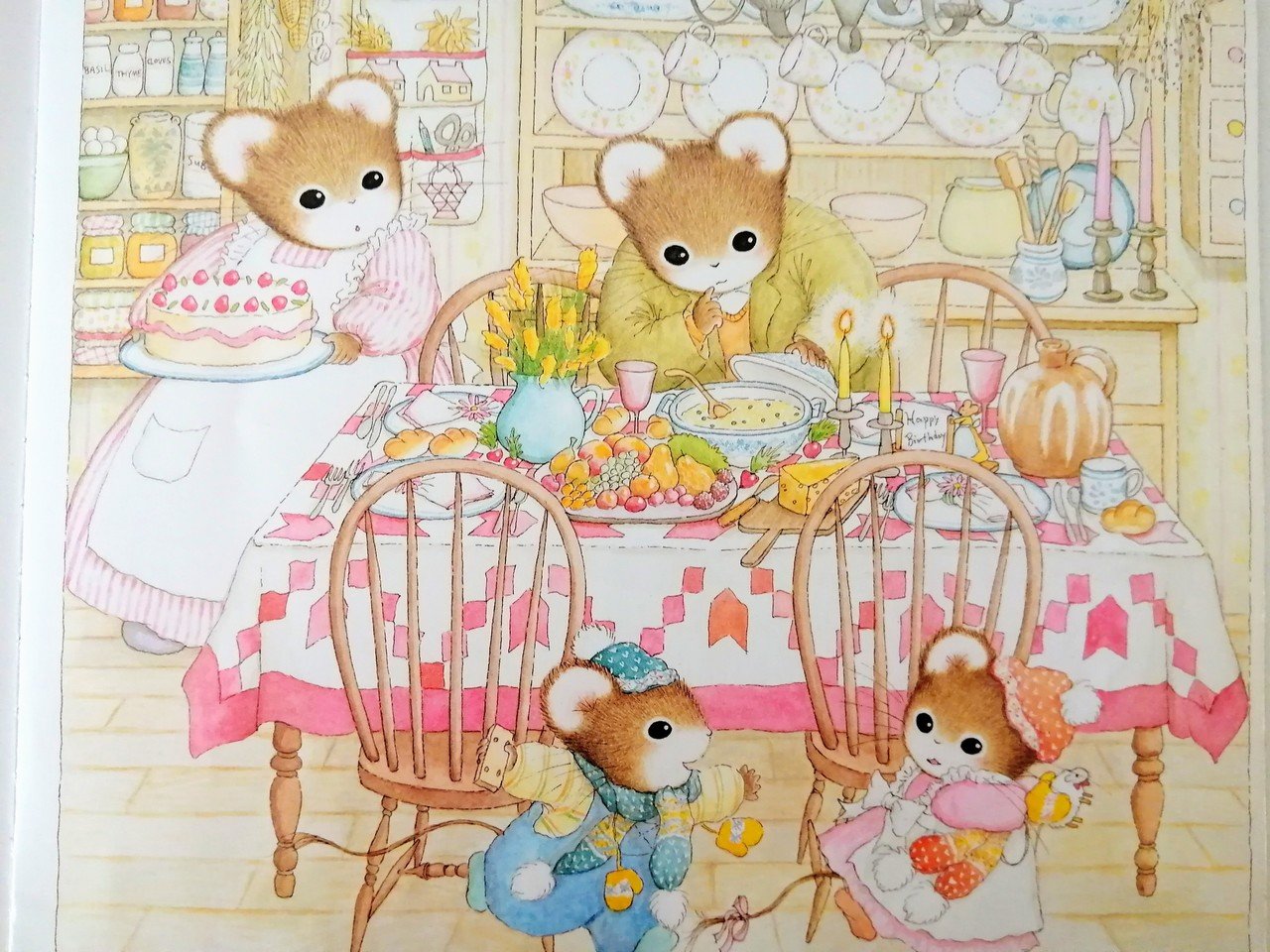 ときめく食卓にときめくお家が出てくる絵本「ティモシーとサラシリーズ