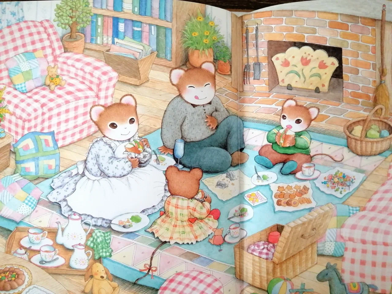 ときめく食卓にときめくお家が出てくる絵本「ティモシーとサラシリーズ