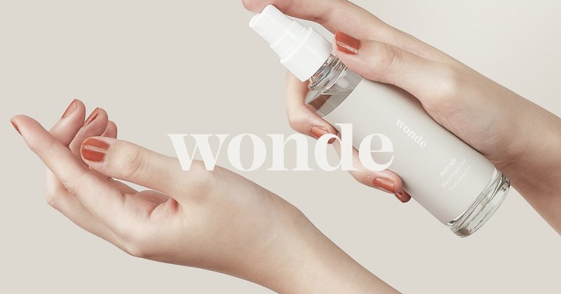 香り付きのアルコール除菌スプレーを発売します。ゆらぎを肯定する「wonde」に込めた想い