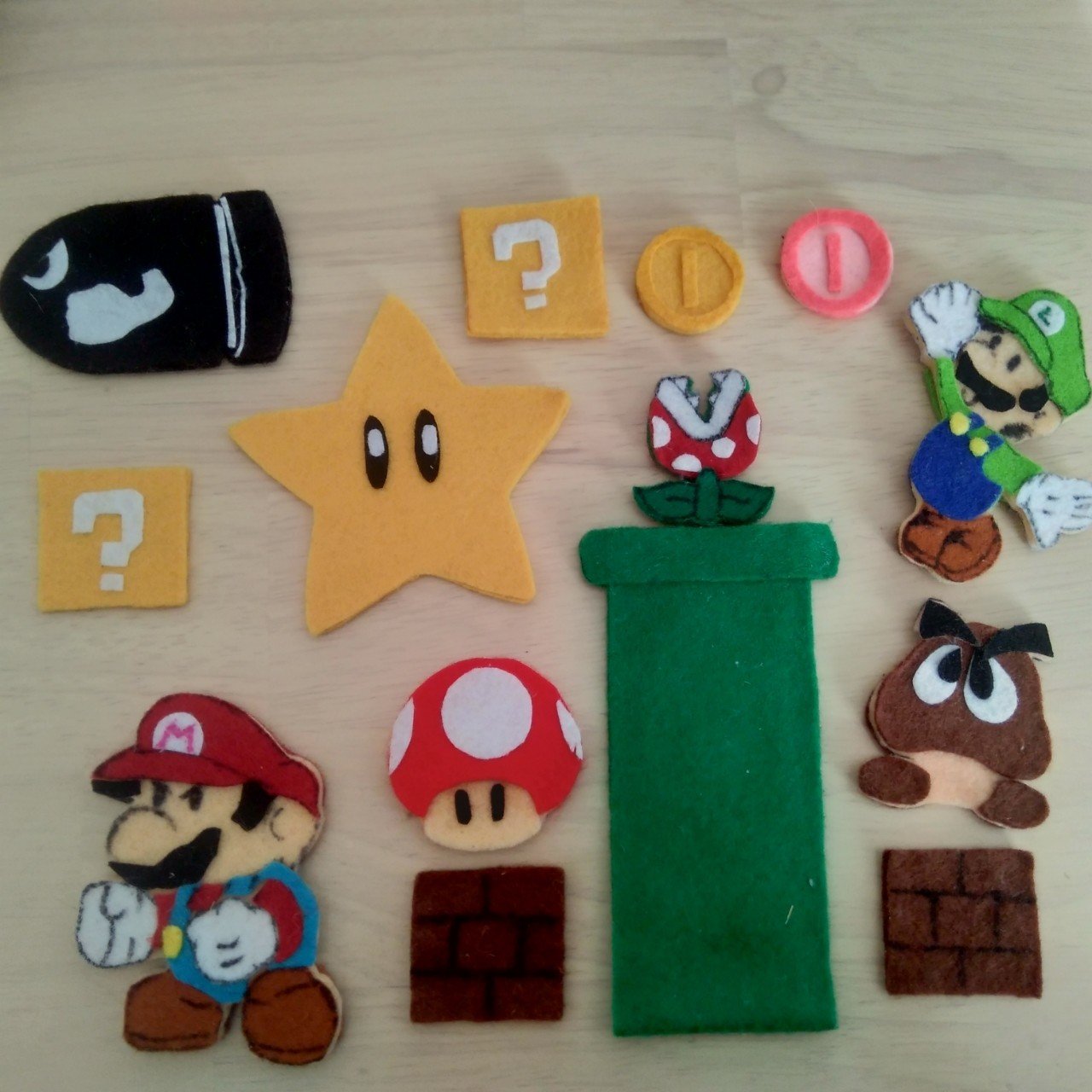 フェルトでマリオ みやび Note フェルトでマリオ みやび Note