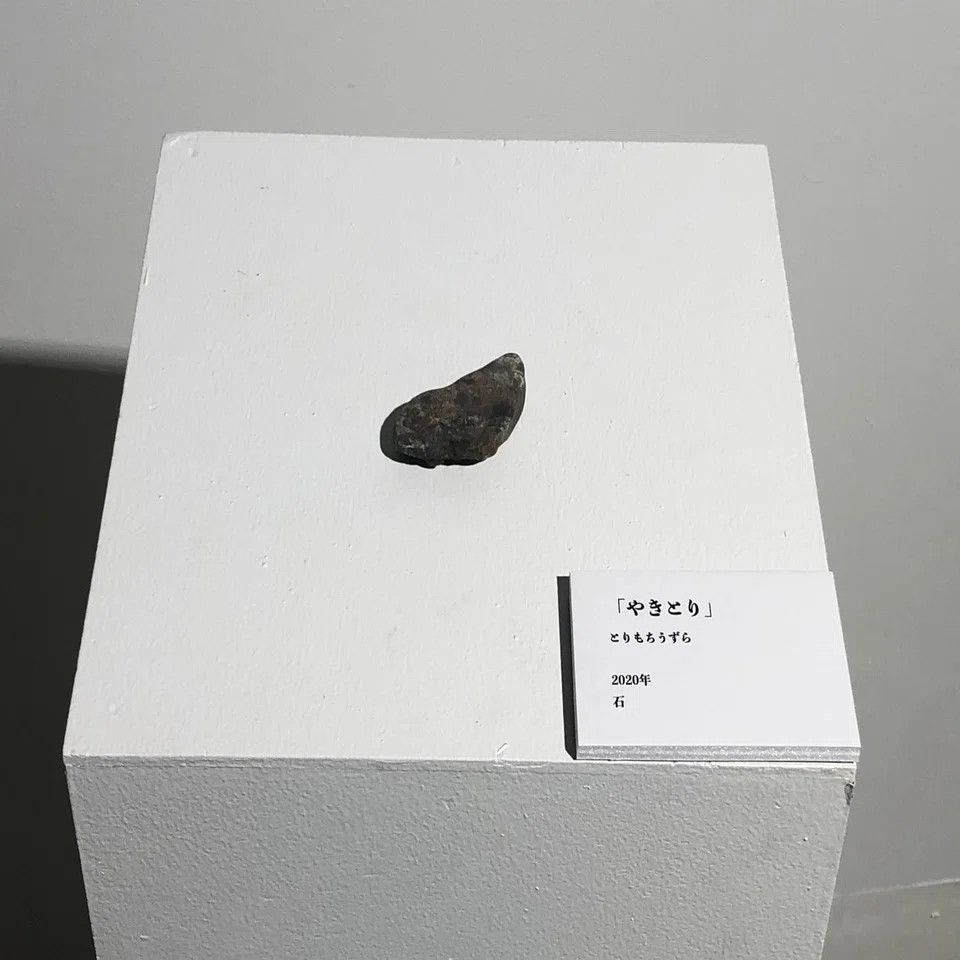石を展示すると価値が生まれる｜とりもちうずら
