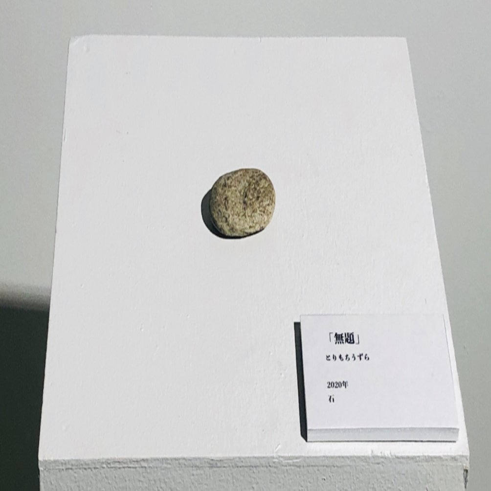 石を展示すると価値が生まれる｜とりもちうずら