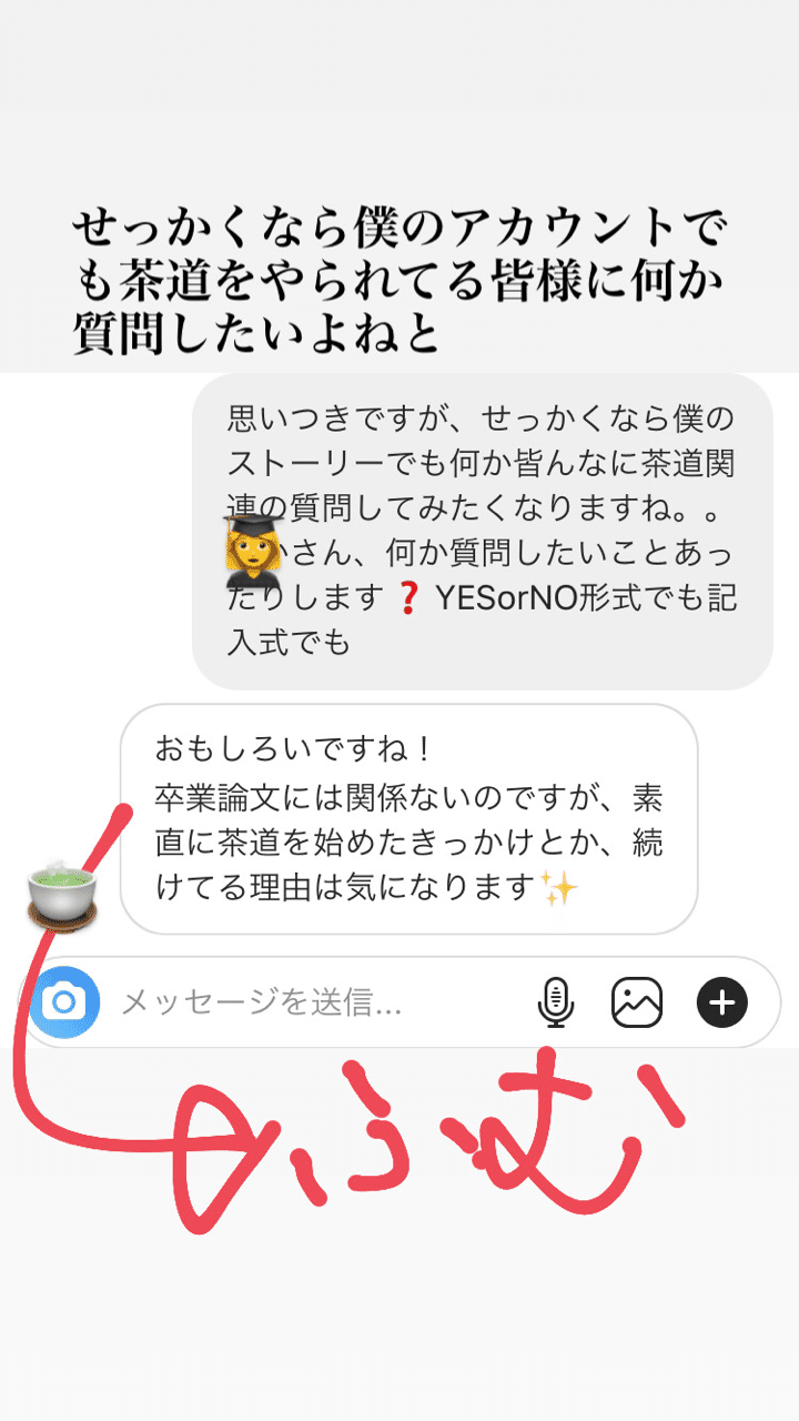 あなたはなぜ茶道をはじめ 続けているのか アンケート調査 髙橋勇太 インスタ茶道部 Note