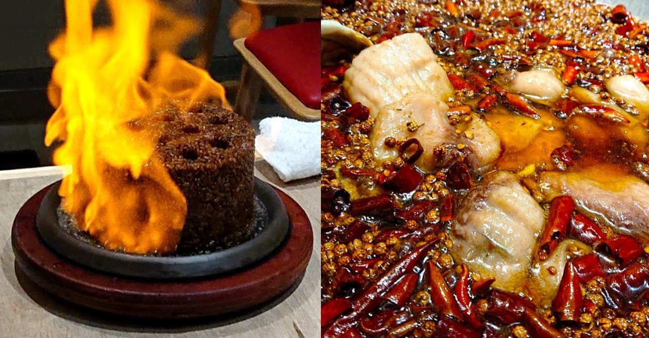 蛙肉に燃える炒飯に水煮魚 今話題のガチ中華のエンタメ性がすごかったよ 上野 翠雲8 23open じょいっこ Note