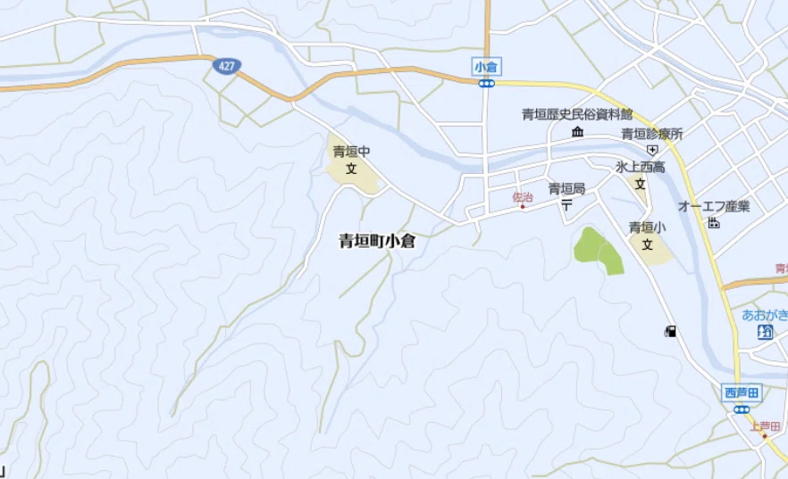 丹波市青垣町小倉